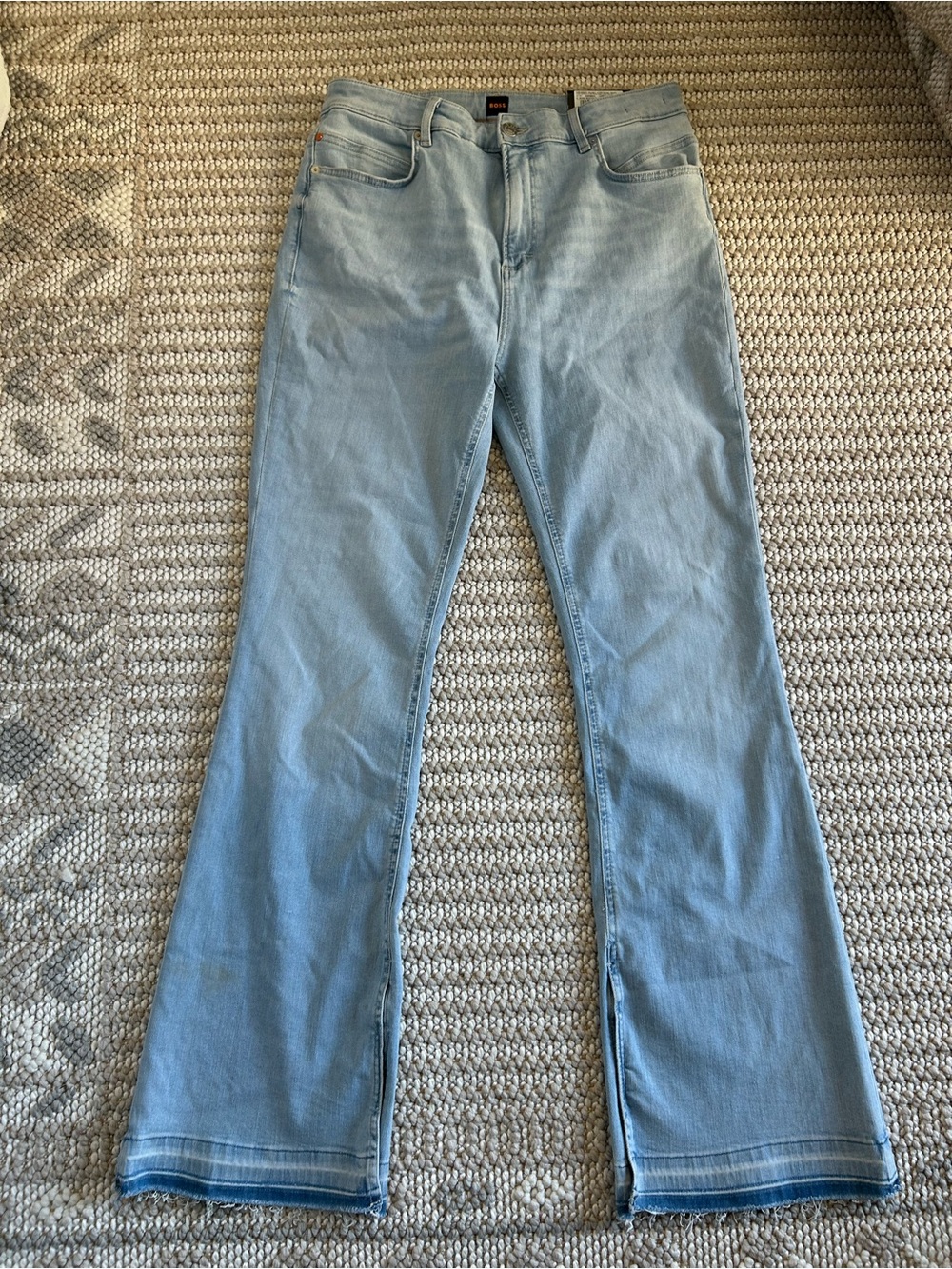 BOSS Rosa Split Bootcut Jeans for Women Size 32/32